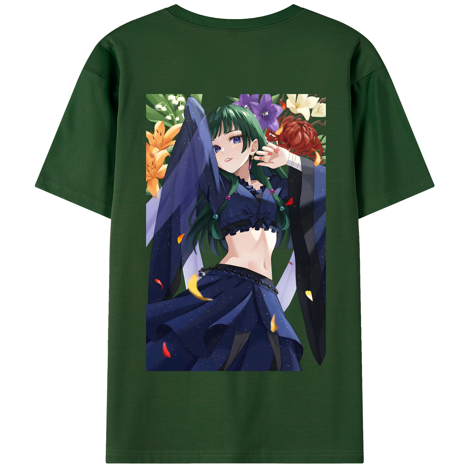 （画像用） 薬屋のひとりごと The Apothecary Diaries 綿100％半袖Tシャツ（背面プリント）